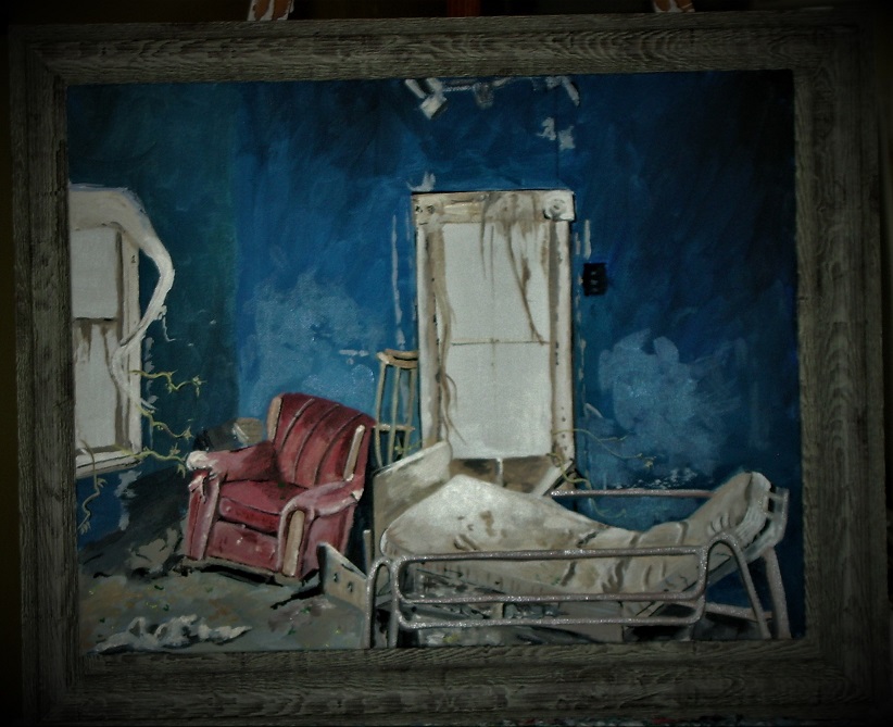 bluroomredchair